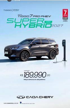 CAOA CHERY TIGGO 7 PRO 1.5 TCI PLUG-IN HYBRID DHT